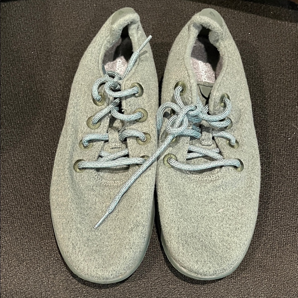 Allbirds All Green Men Wool Runners Size 11 Floor Sample